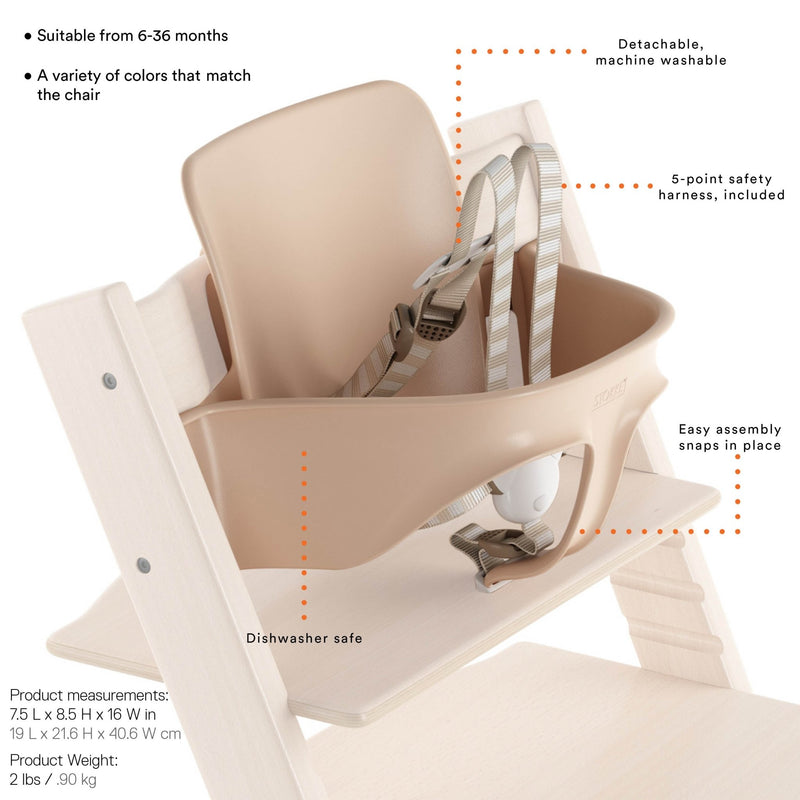 Tripp Trapp High Chair Conversion Set - Stokke - Kids' + Baby Furniture - Black - HORNE
