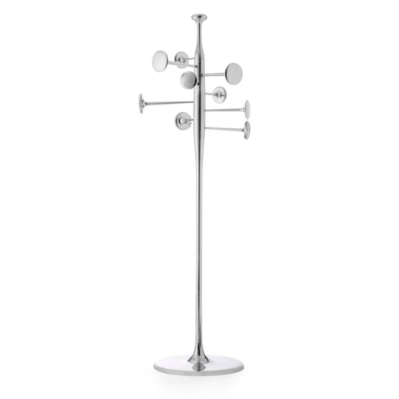 Trumpet Coat Stand - Mater - Coat + Key Racks - Polished Aluminum - HORNE