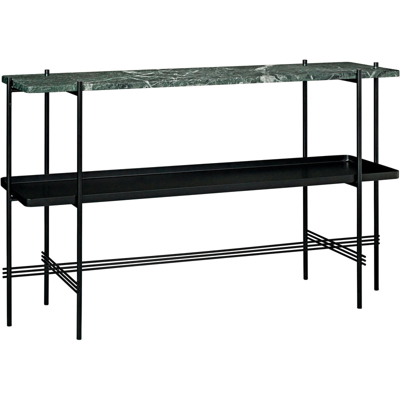 Consol Rectangulaire -1 Marble Plate And 1 Metal Tray