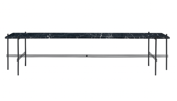 TS Console - 1 Rack - 70.9"L - Gubi - Tables + Desks - Black Marquina Marble - HORNE