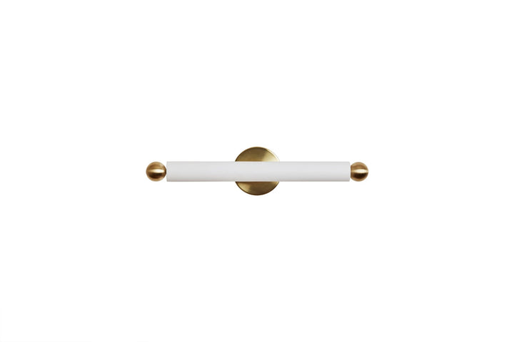 Tube Sconce/Flush Mount - Workstead - Wall Sconces - Brushed Nickel - HORNE