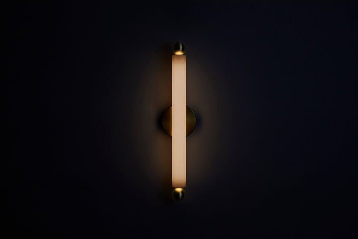 Tube Sconce/Flush Mount - Workstead - Wall Sconces - Brushed Nickel - HORNE
