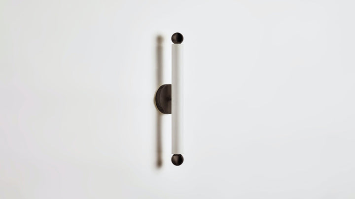 Tube Sconce/Flush Mount - Workstead - Wall Sconces - Brushed Nickel - HORNE