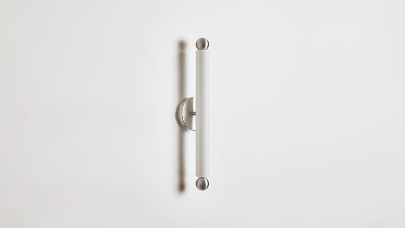 Tube Sconce/Flush Mount - Workstead - Wall Sconces - Hewn Brass - HORNE