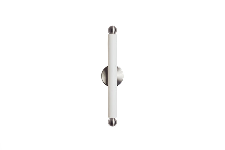 Tube Sconce/Flush Mount - Workstead - Wall Sconces - Brushed Nickel - HORNE