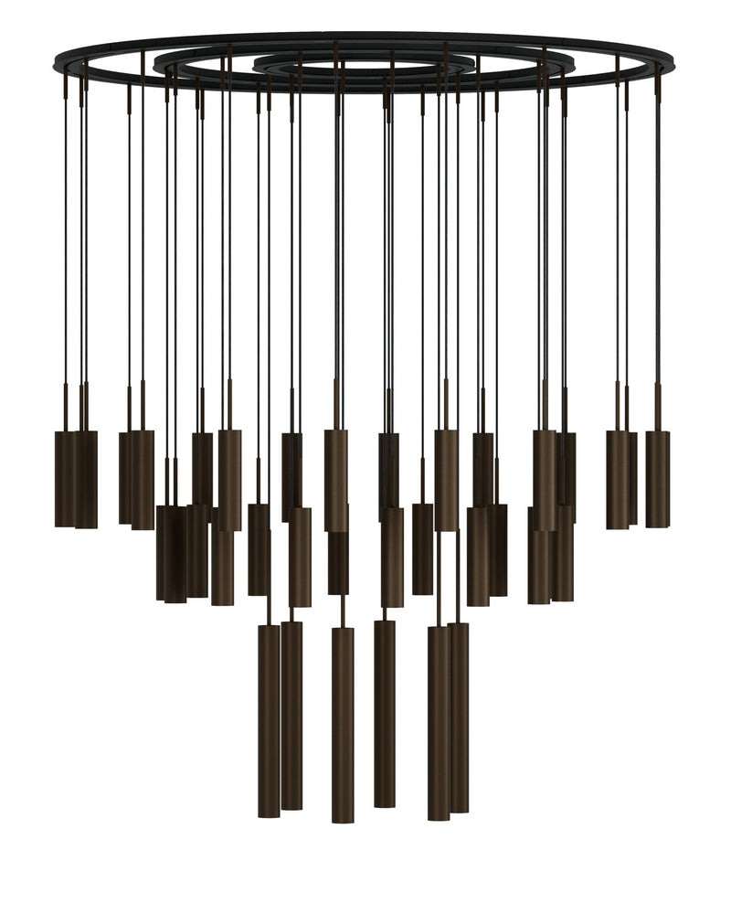 Tubulaire Chandelier - Audo Copenhagen - Chandeliers - Chandelier 6 - HORNE