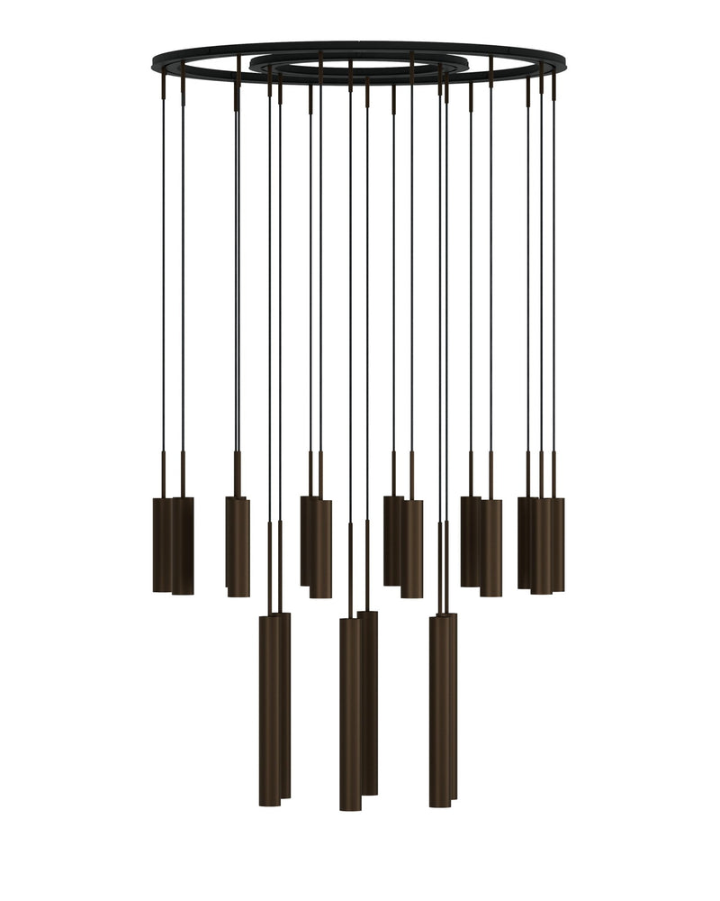 Tubulaire Chandelier - Audo Copenhagen - Chandeliers - Chandelier 6 - HORNE