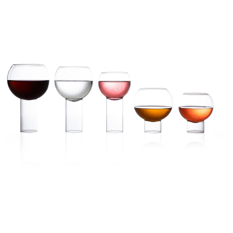 Tulip Tall Glass - Set of 2 - Fferrone Design - Drinkware - Medium - HORNE