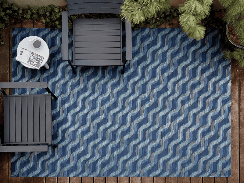 Twist Floor Mat - Chilewich - Rugs - Small - Magnolia - HORNE