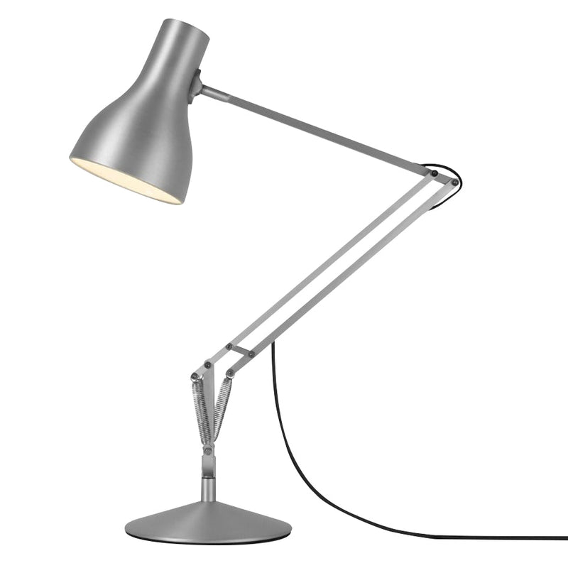 Type 75 Desk Lamp - Anglepoise - Table + Task - Silver Luster - HORNE