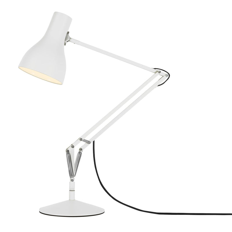 Type 75 Desk Lamp - Anglepoise - Table + Task - Silver Luster - HORNE