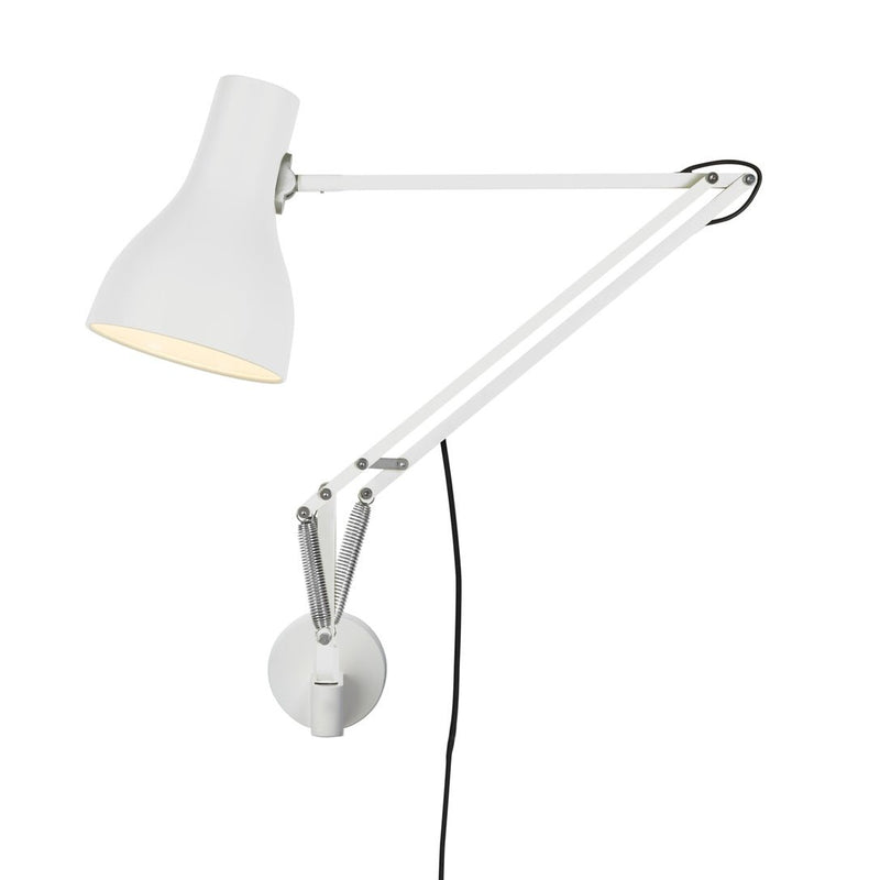 Type 75 Lamp - Wall Mount - Anglepoise - Wall Sconces - Silver Luster - HORNE