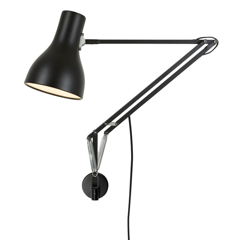 Type 75 Lamp - Wall Mount - Anglepoise - Wall Sconces - Silver Luster - HORNE
