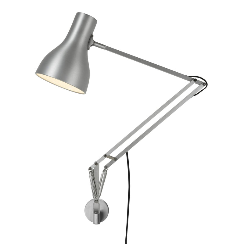 Type 75 Lamp - Wall Mount - Anglepoise - Wall Sconces - Silver Luster - HORNE