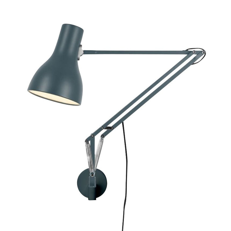 Type 75 Lamp - Wall Mount - Anglepoise - Wall Sconces - Silver Luster - HORNE