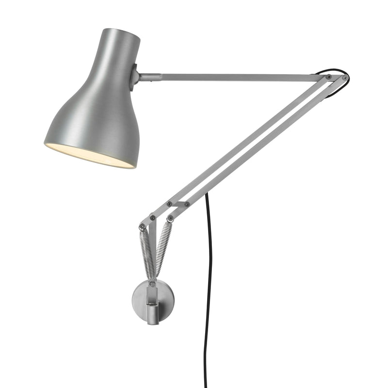 Type 75 Lamp - Wall Mount - Anglepoise - Wall Sconces - Silver Luster - HORNE
