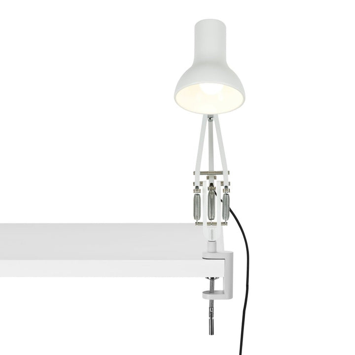 Type 75 Mini Desk Clamp Lamp - Anglepoise - Table + Task - Jet Black - HORNE
