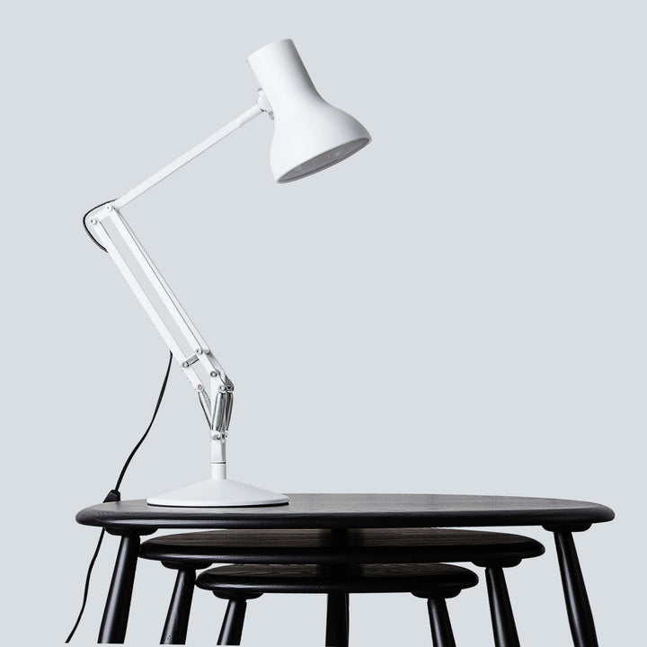 Type 75 Mini Desk Lamp - Anglepoise - Table + Task - Slate Grey - HORNE