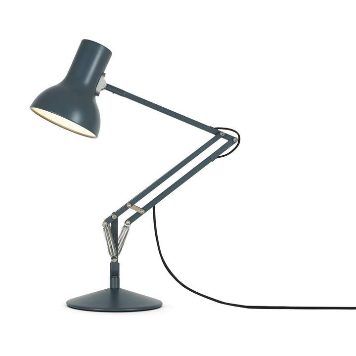 Type 75 Mini Desk Lamp - Anglepoise - Table + Task - Slate Grey - HORNE