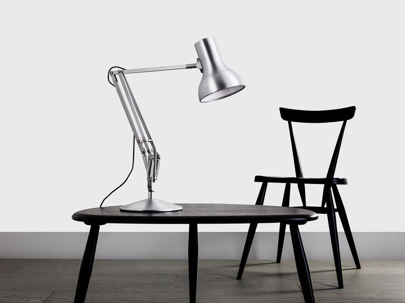 Type 75 Mini Desk Lamp - Anglepoise - Table + Task - Jet Black - HORNE