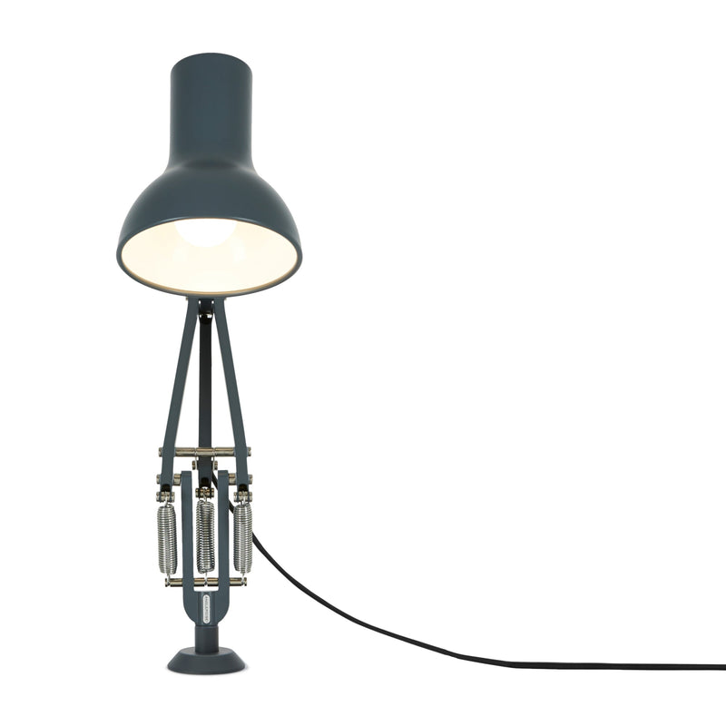 Type 75 Mini Lamp with Desk Insert - Anglepoise - Table + Task - Slate Grey - HORNE