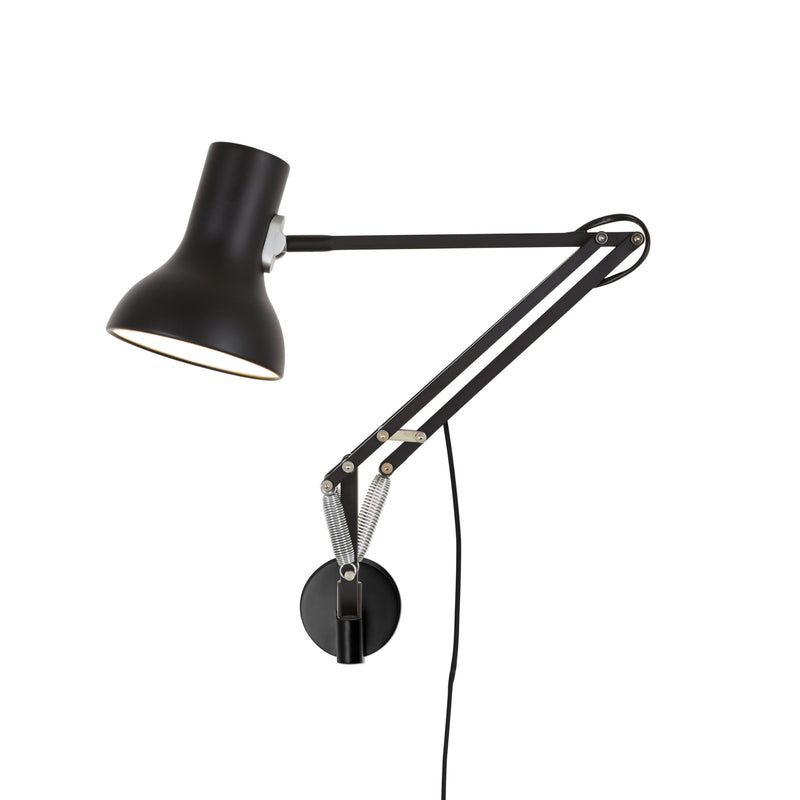 Type 75 Mini Wall Mounted Light - Anglepoise - Wall Sconces - Jet Black - HORNE