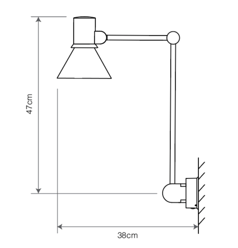 Type 80 W3 Wall Light - Anglepoise - Wall Sconces - HORNE