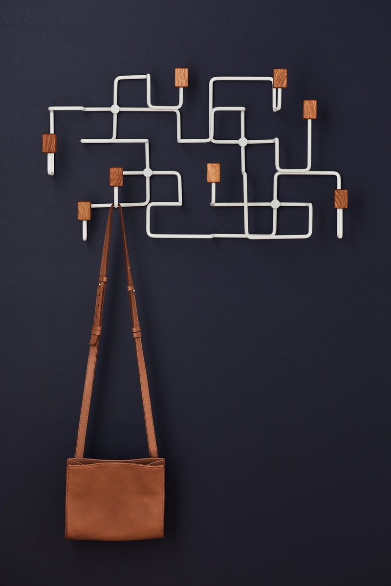 Underground Coat Rack - Gejst - Storage + Organization - White/Oak - HORNE
