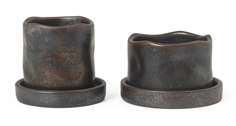 Uneru Mini Pots - Set of 2 - Ferm Living - Pots & Planters - HORNE