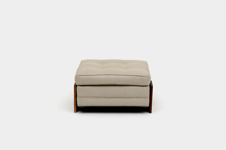 Up Ottoman With Planks - Artless - Stools + Benches + Ottomans - Smoke - HORNE