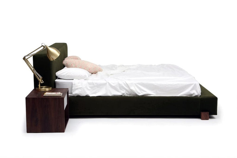 Up Solutions Platform Bed - Artless - Beds - QUEEN - Aged Velvet - Admiral - HORNE