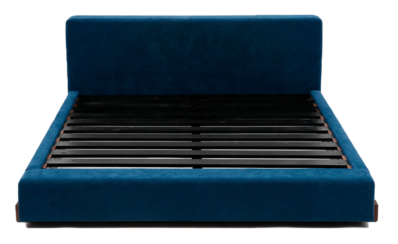 Up Solutions Platform Bed - Artless - Beds - QUEEN - Aged Velvet - Admiral - HORNE