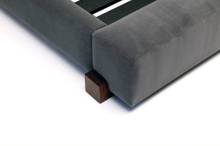 Up Solutions Platform Bed - Artless - Beds - QUEEN - Aged Velvet - Admiral - HORNE