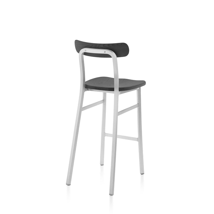 Utility Bar Stool - Emeco - Stools + Benches + Ottomans - Hand Brushed - Ash - HORNE