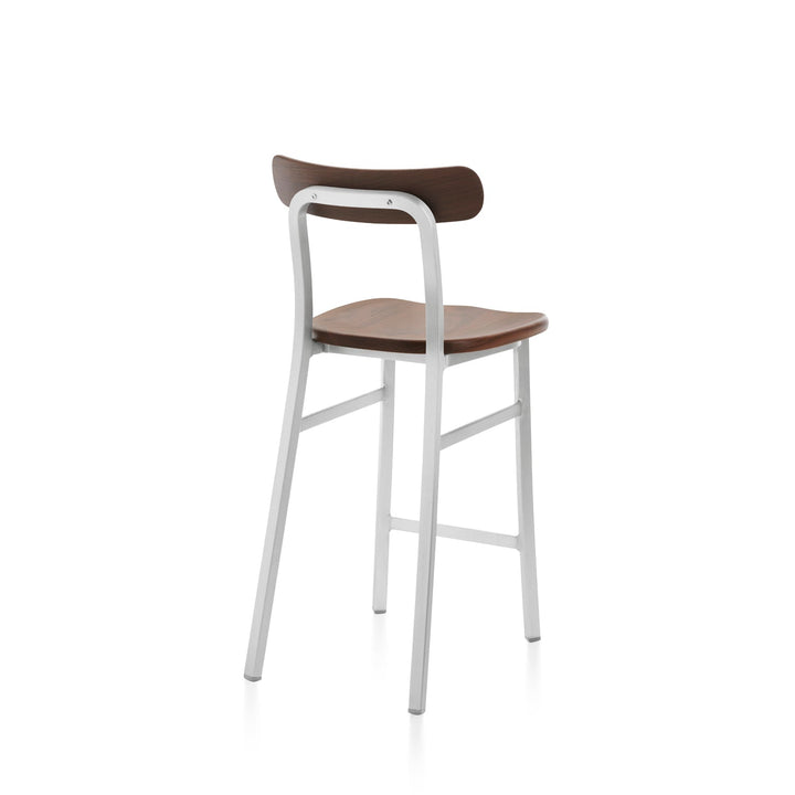 Utility Counter Stool - Emeco - Stools + Benches + Ottomans - Hand Brushed - Oak - HORNE