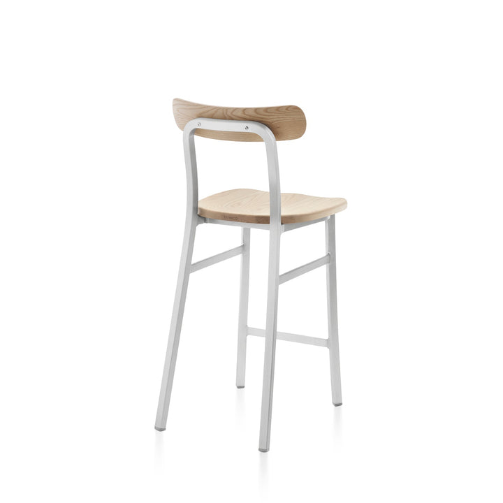Utility Counter Stool - Emeco - Stools + Benches + Ottomans - Hand Brushed - Ash - HORNE