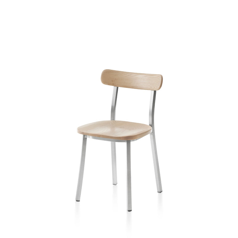 Utility Side Chair - Emeco - Chairs - Hand Brushed - Accoya - HORNE