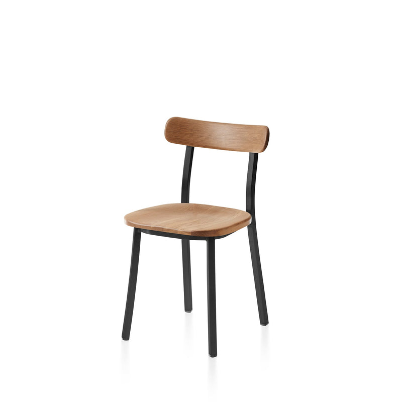 Utility Side Chair - Emeco - Chairs - Hand Brushed - Accoya - HORNE