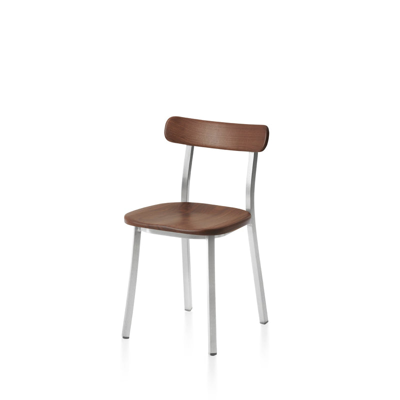 Utility Side Chair - Emeco - Chairs - Hand Brushed - Accoya - HORNE