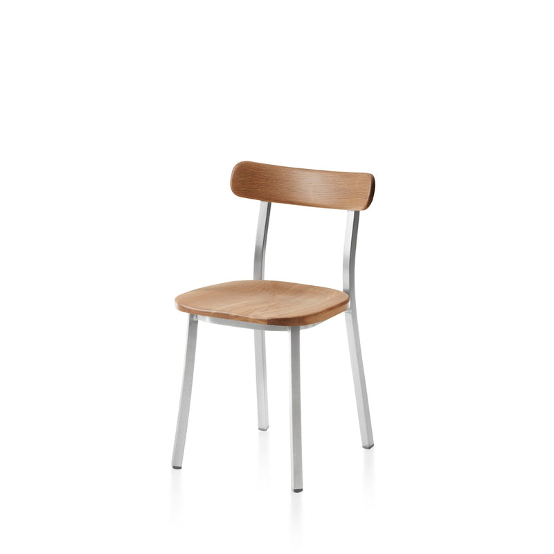 Utility Side Chair - Emeco - Chairs - Hand Brushed - Accoya - HORNE