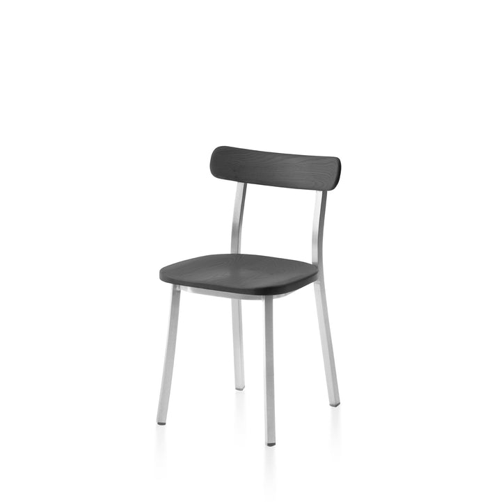 Utility Side Chair - Emeco - Chairs - Hand Brushed - Dark Ash - HORNE