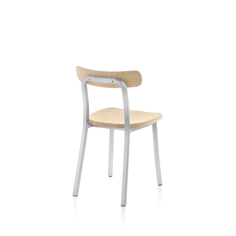 Utility Side Chair - Emeco - Chairs - Hand Brushed - Accoya - HORNE