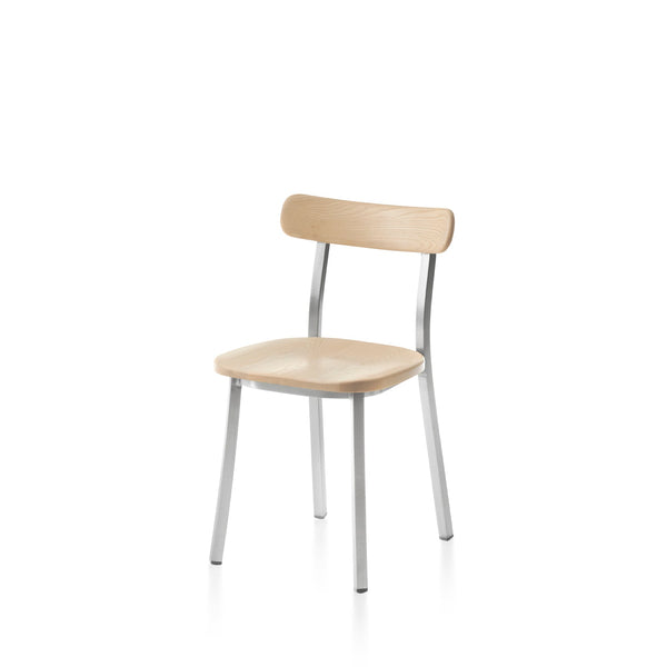 Utility Side Chair - Emeco - Chairs - Hand Brushed - Accoya - HORNE