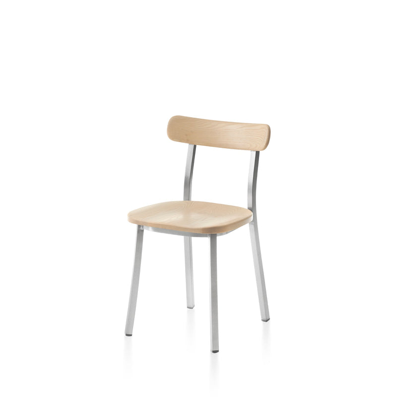 Utility Side Chair - Emeco - Chairs - Hand Brushed - Accoya - HORNE
