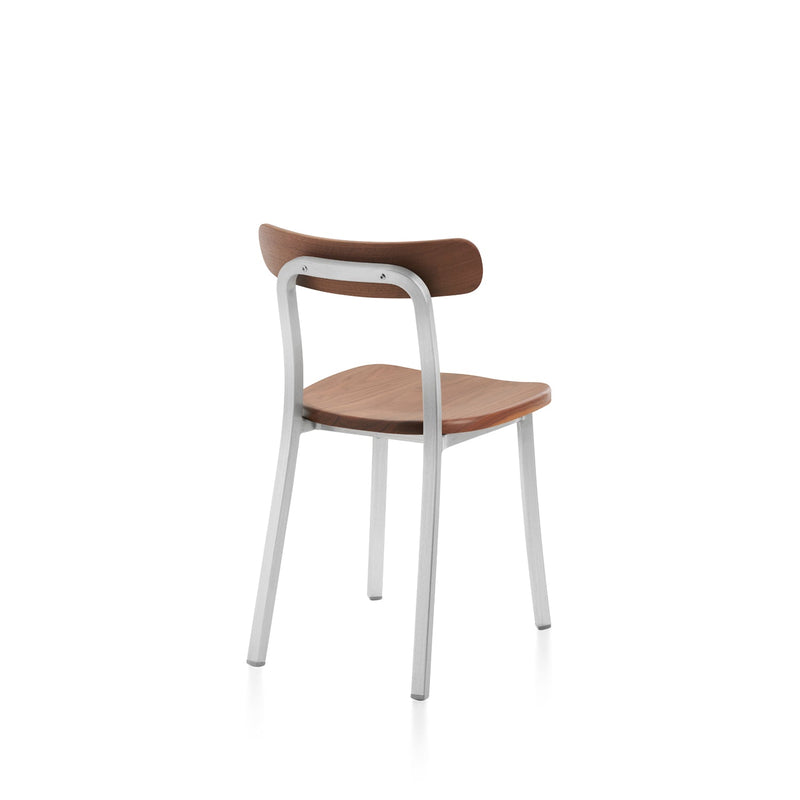 Utility Side Chair - Emeco - Chairs - Hand Brushed - Accoya - HORNE
