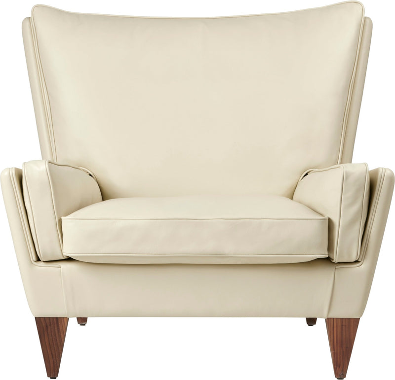 V11 Lounge Chair - Gubi - Chairs - Gubi Smooth Coffee Leather - HORNE