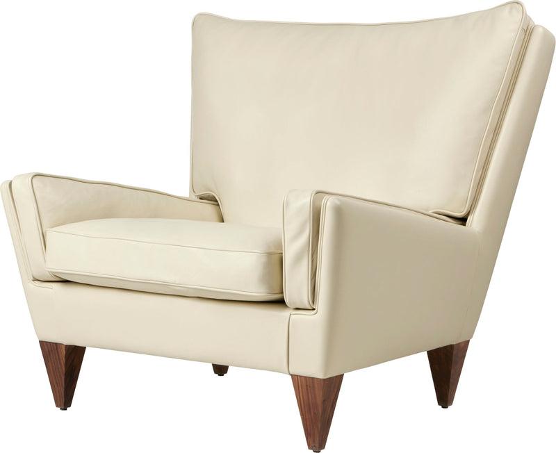 V11 Lounge Chair - Gubi - Chairs - Gubi Smooth Coffee Leather - HORNE