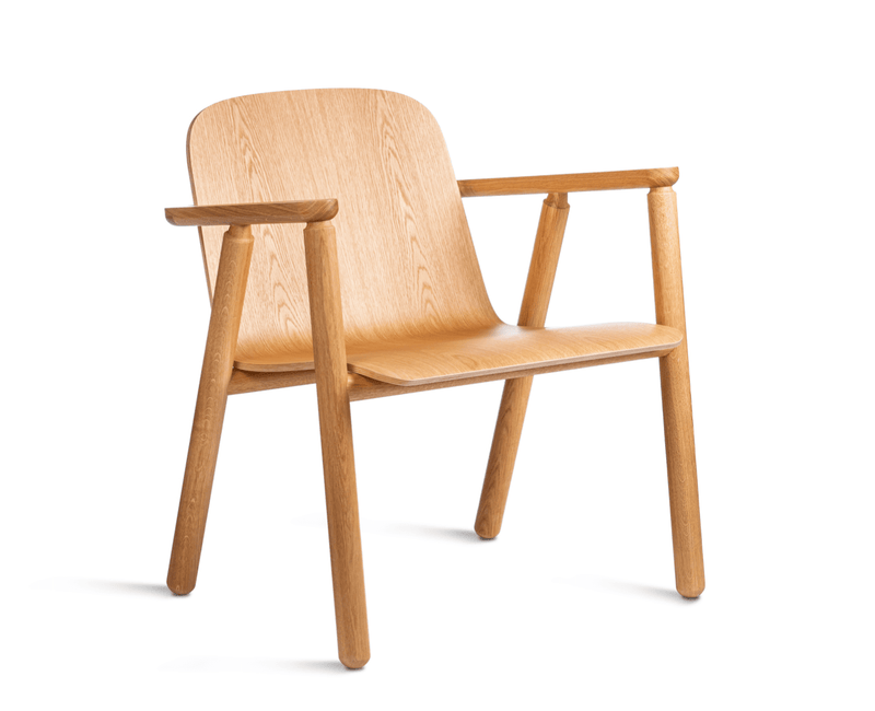 Valo Lounge Chair - Made By Choice - Chairs - Natural Oak - HORNE