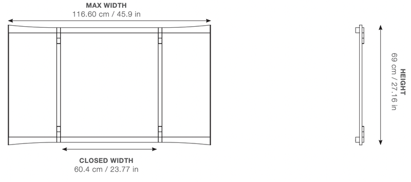 Vanity Mirror 3 - Gubi - Mirrors - HORNE