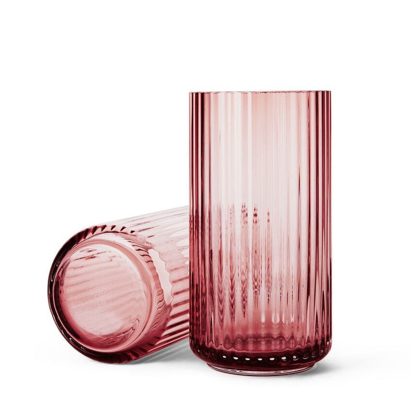 Vase - Burgundy - Lyngby - Vases - 8.1